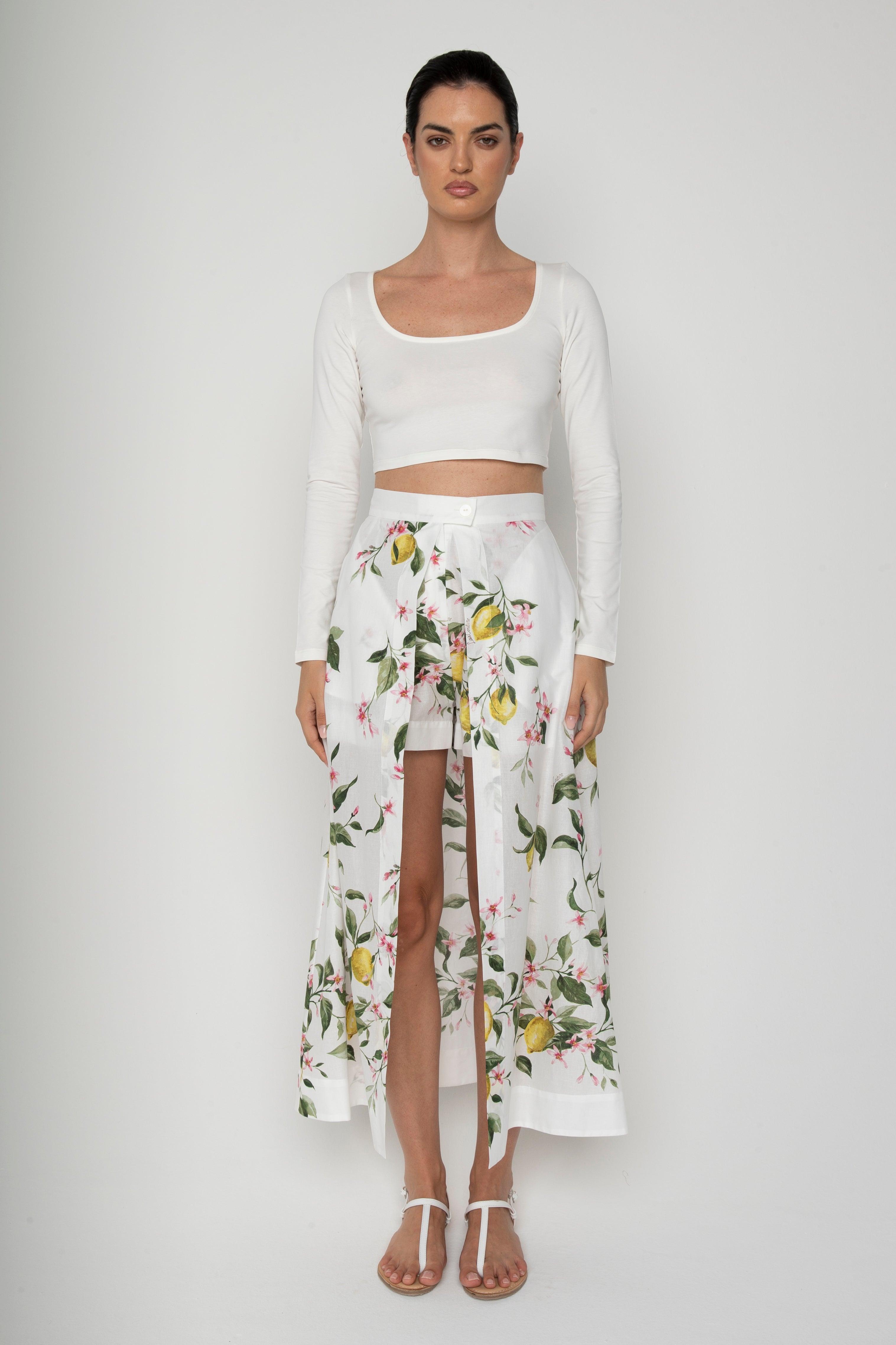 Gonna Pantalone Salvia