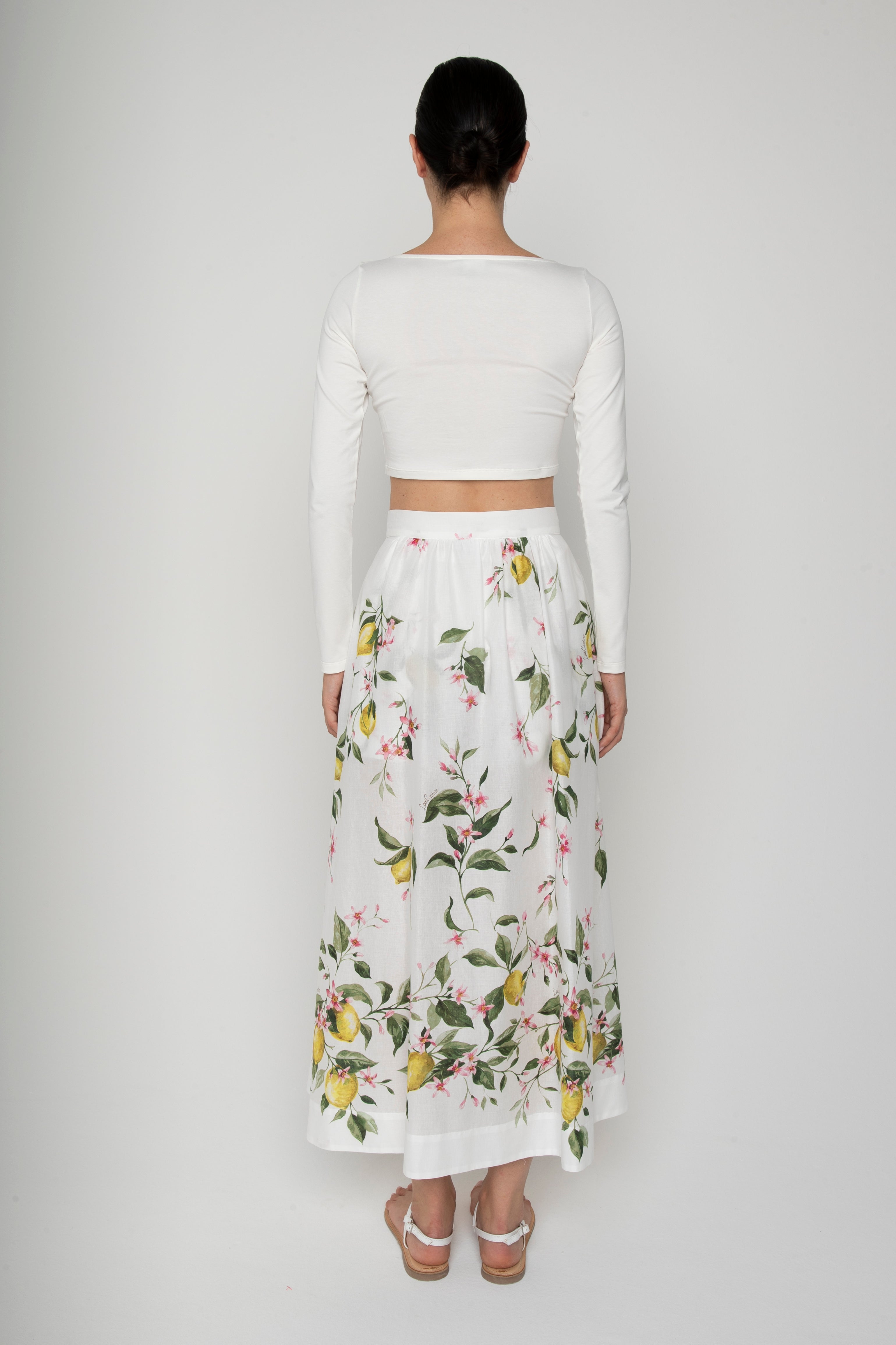 Gonna Pantalone Salvia