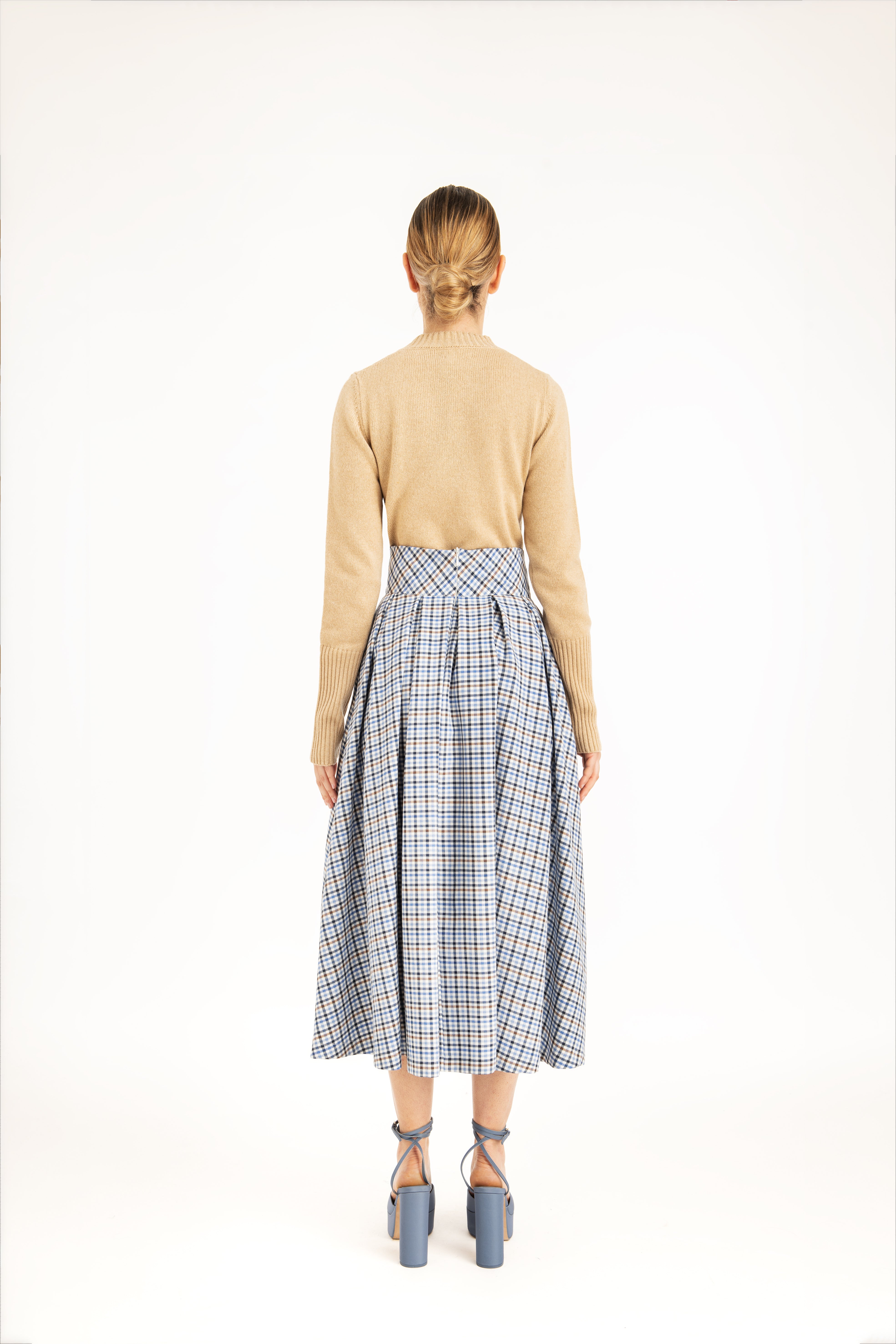 Maglione donna in lana cashmere e seta